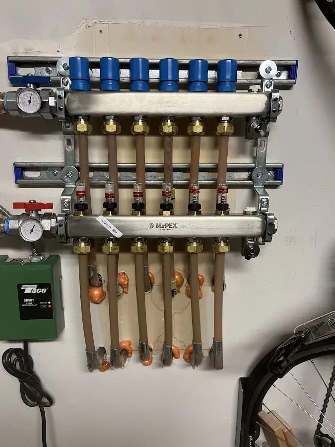 Plumber performing Gas Leak Detection at a residential property in Melrose